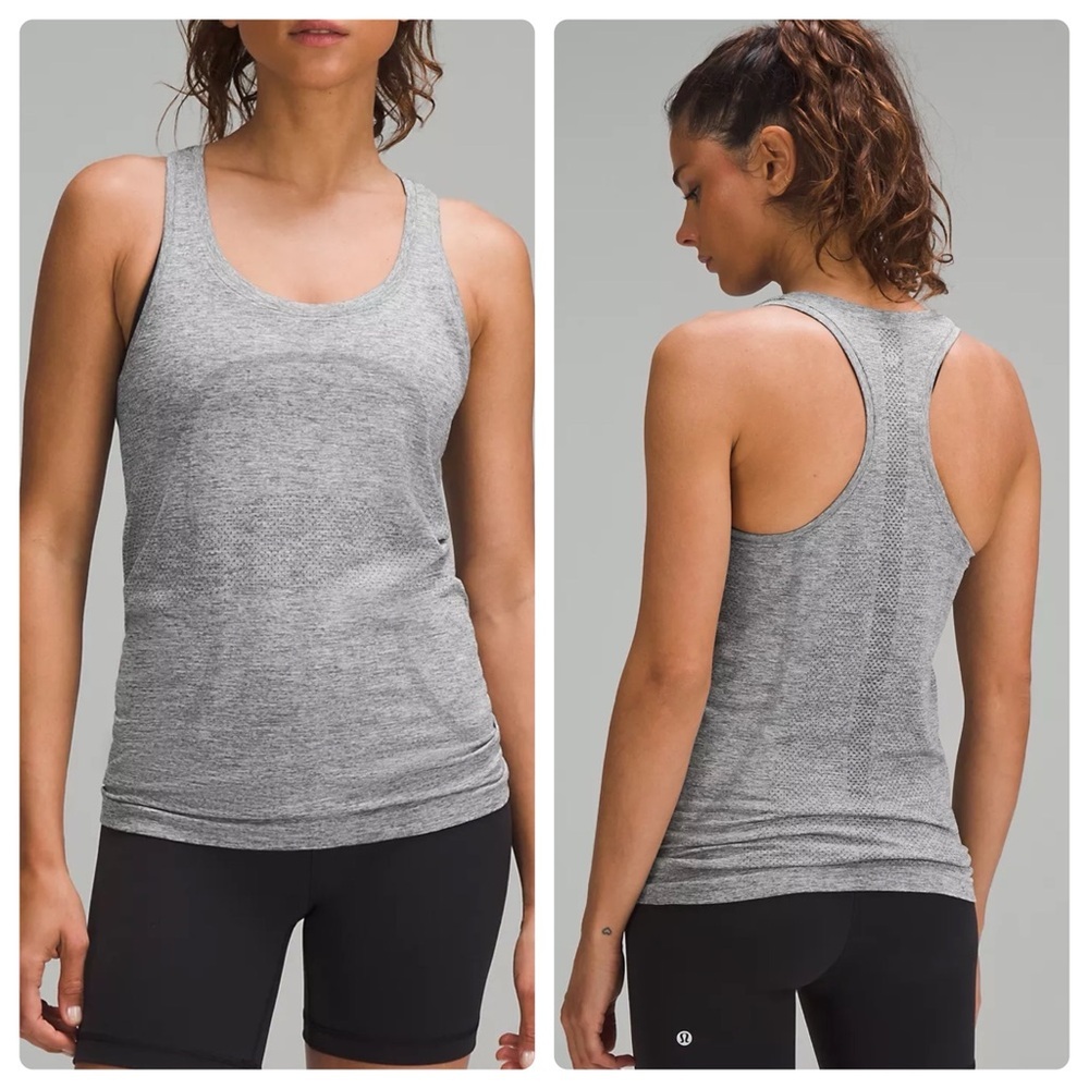 LULULEMON‎ Swifty Tank Grey Size 4